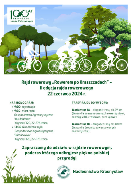Rajd rowerowy "Rowerem po Kraszczadach" - II edycja